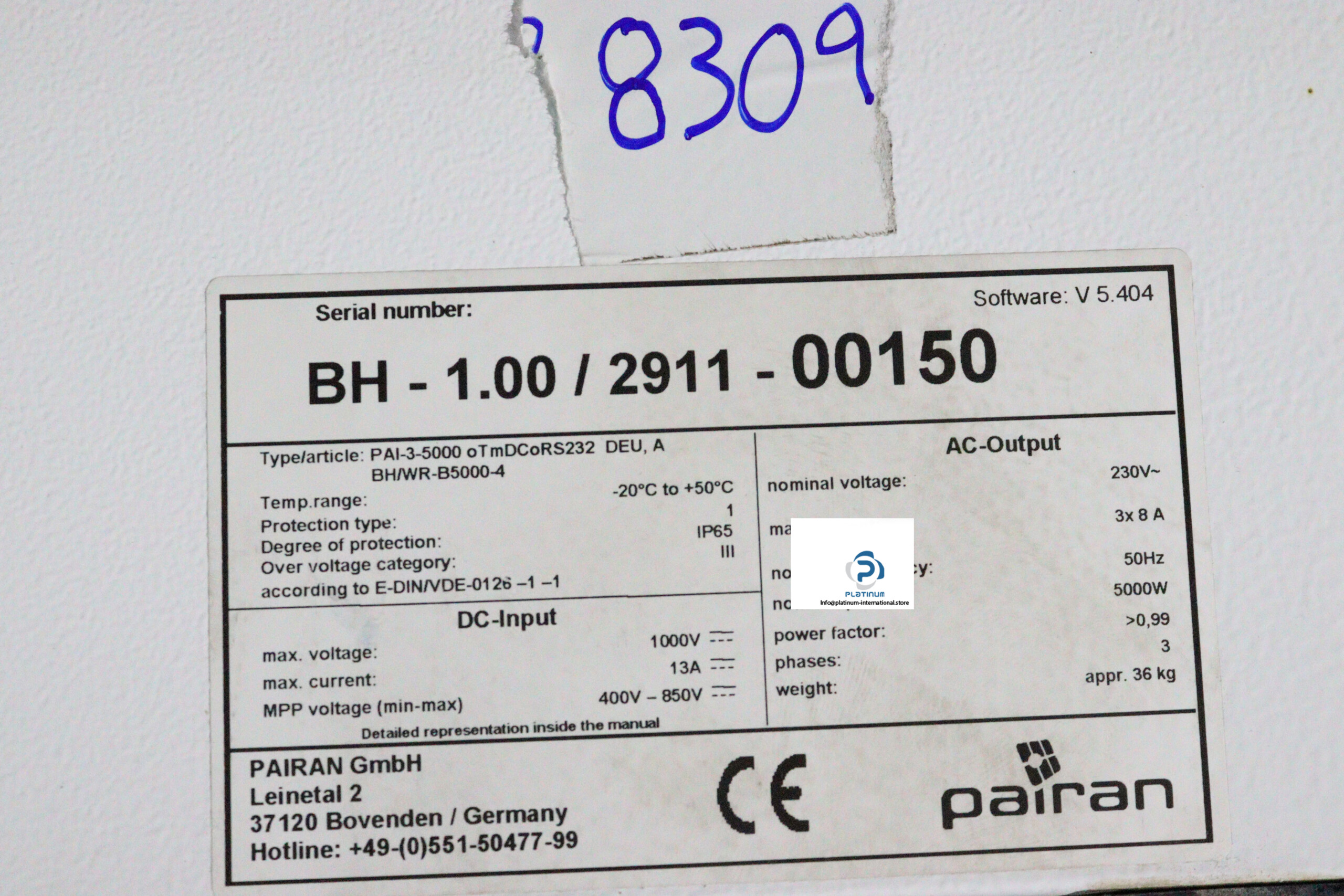 pairan-PAI-3-5000-oTmDCoRS232-DEU-ABH-solar-inverter-(New)-3