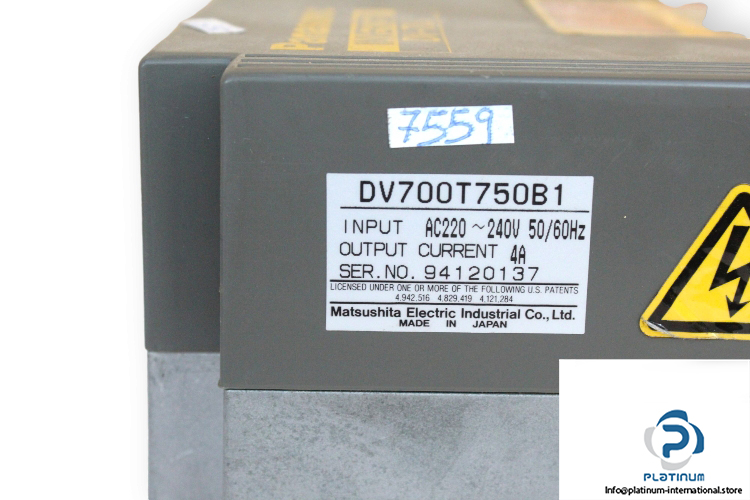 panasonic-DV700T750B1-variable-speed-ac-motor-drive-(used)-3
