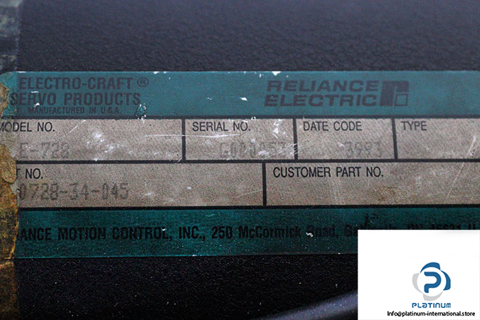 reliance-electric-E-728-servo-motor-(used)-2