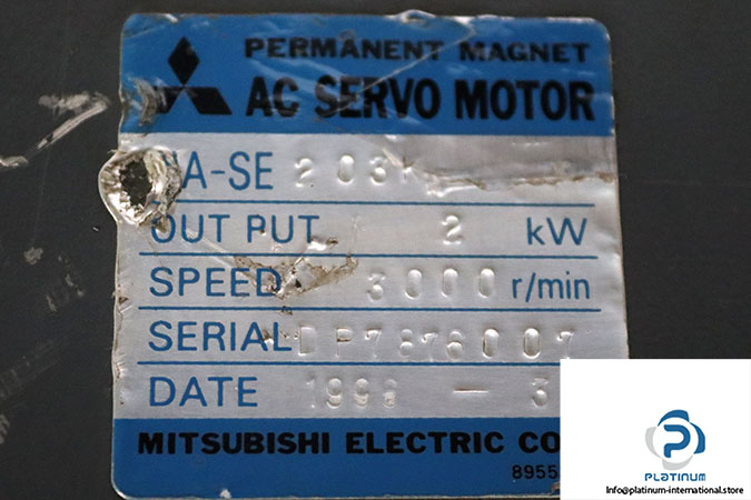 mitsubishi-203K-ac-servo-motor-(used)-2