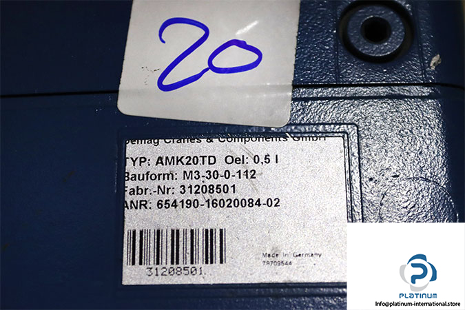demag-AMK20TD-gear-motor-used-2