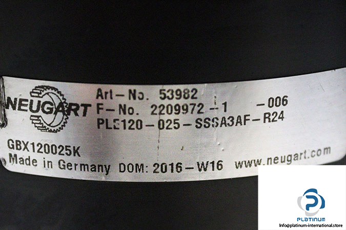 neugart-PLE120-025-SSSA3AF-R24-planetary-gearbox-used-2