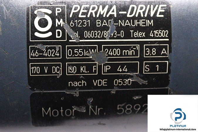 Perma-drive-46-4024-servo-motor-(used)-2