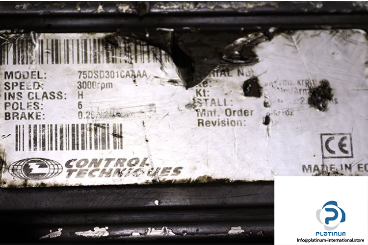 control-techniques-75DSD301CAAAA-servo-motor-used-2