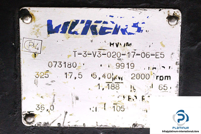 vickers-T-3-V3-020-17-06-E5-servo-motor-used-2