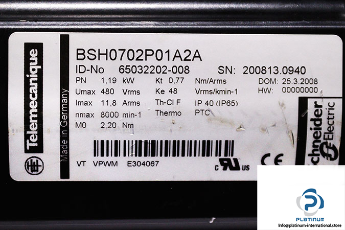 telemecanique-BSH0702P01A2A-ac-servo-motor-used-2