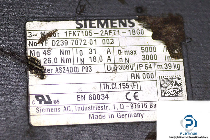 siemens-1FK7105-2AF71-1BG0-ac-servo-motor-used-2