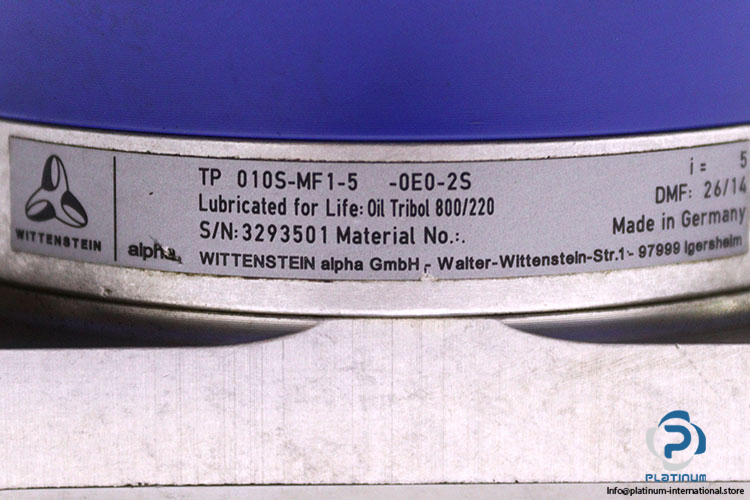 alpha-TP-010S-MF1-5-0E0-2S-planetary-gearbox-used-2
