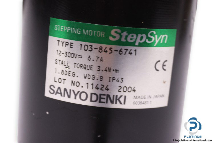 Sanyo-denki-103-845-6741-stepping-motor-new-1