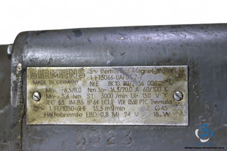 siemens-1FT5066-0AF01-2-Z-servo-motor(used)-4