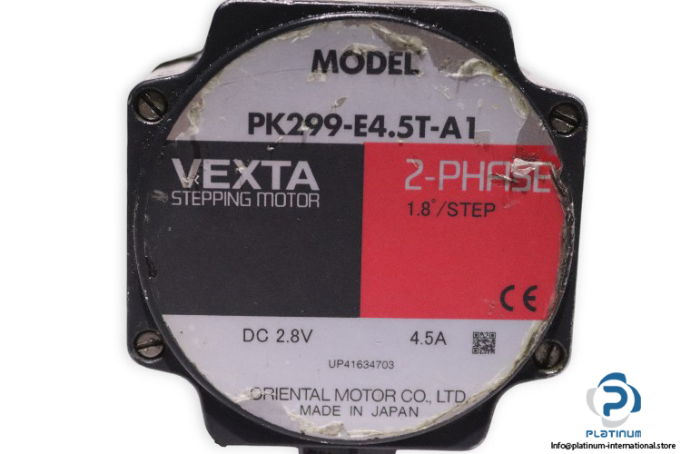 vexta-PK299-E4.5T-A1-stepping-motor(used)-1