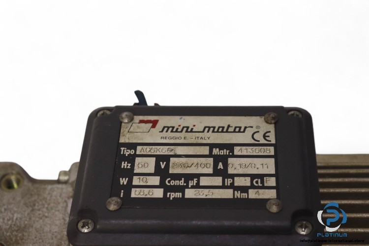 mini-motor-ACSK66T-gear-motor(used)-2