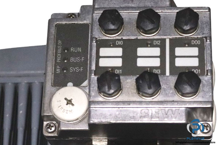 sew-SH47TDT80K4BMGMM07MFP-helical-worm-gearmotor(used)-2