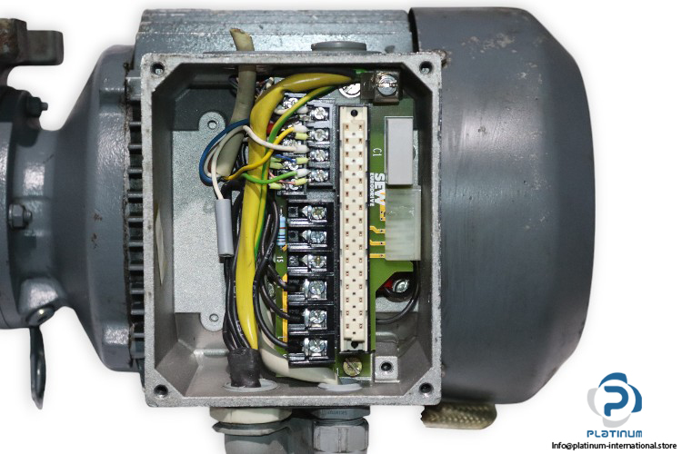sew-R42-DT90L-4-helical-gearmotor(used)-2