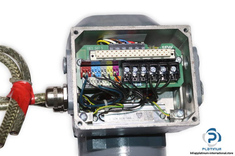 sew-W20-DRS71S4-MM05-LN-Spiroplan-gearmotor(used)-3