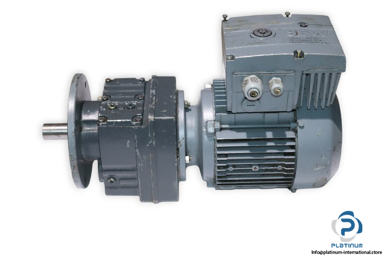 sew-SA67TDT90L4MM15BW1-helical-worm-gearmotor(used)-1