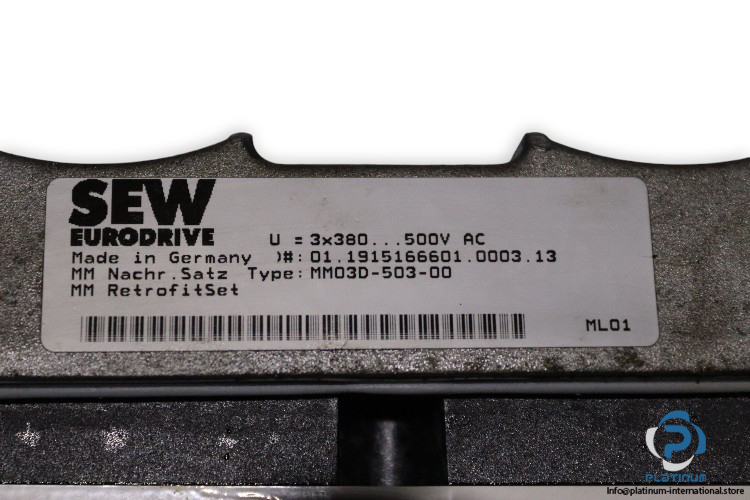 sew-K47DT71D4BMGHRMM03RE1AAMA6AVR1AX-helical-gearmotor(used)-4