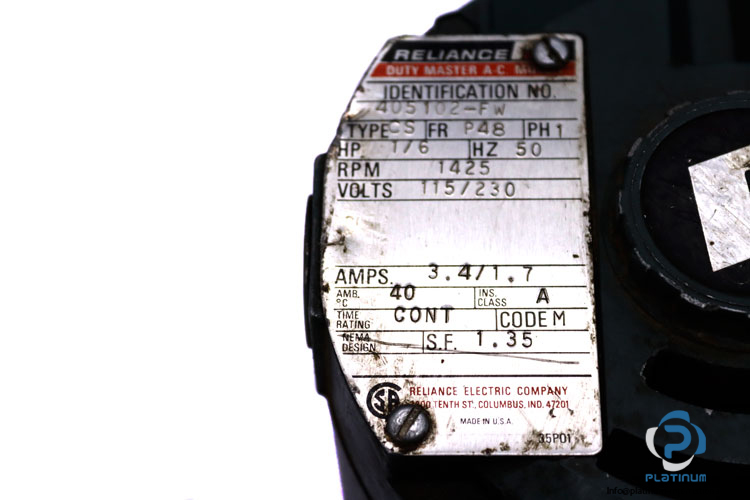 reliance-CS-gear-motor(used)-2