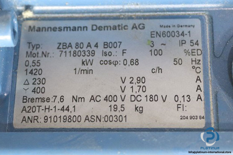 demag-ZBA-80-A-4-B007-gear-motor-new-2