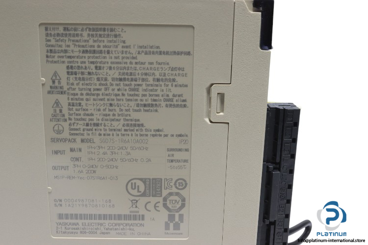 yaskawa-SGD7S-1R6A10A002-servopack-new-5