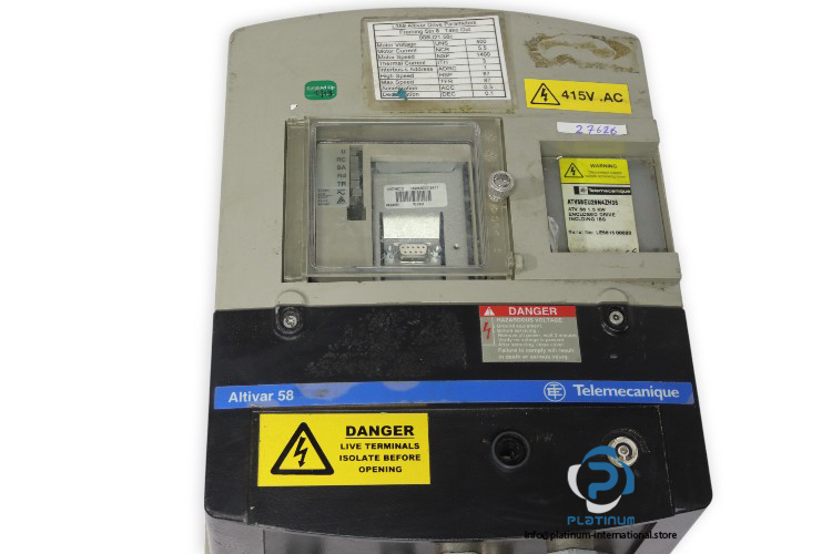 telemecanique-ALTIVAR-58-ATV58EU29N4ZH35-frequency-inverter-(used)-1
