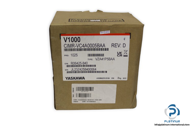yaskawa-CIMR-VC4A0005BAA-frequency-inverter-(New)-2