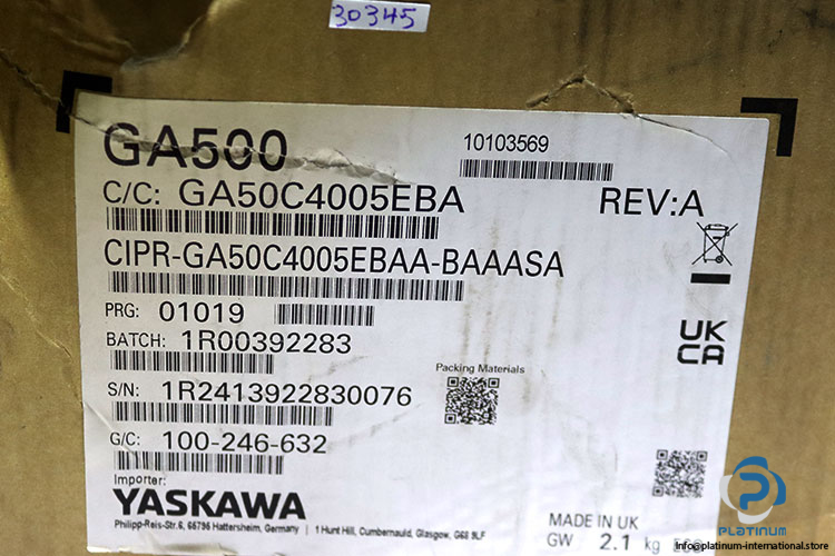 yaskawa-CIPR-GA50C4005EBAA-BAAASA-frequency-inverter-(New)-5