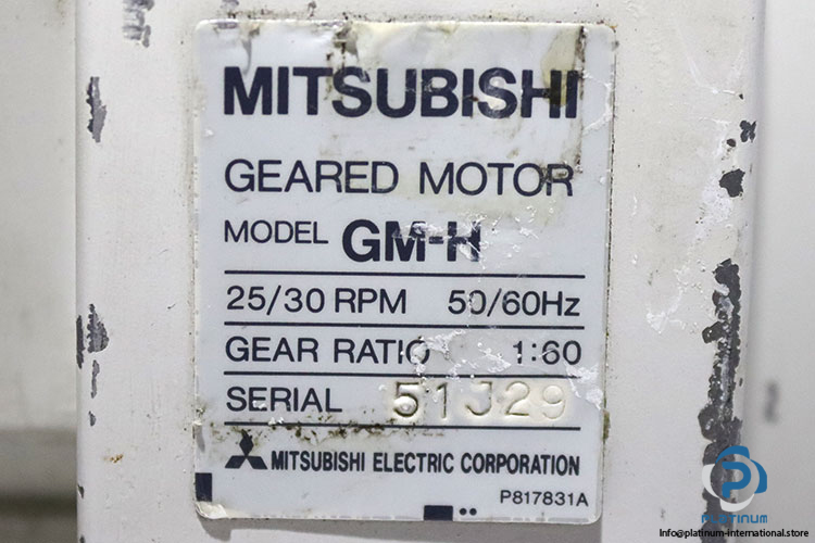 mitsubishi-GM-H-gear-motor-(used)-2