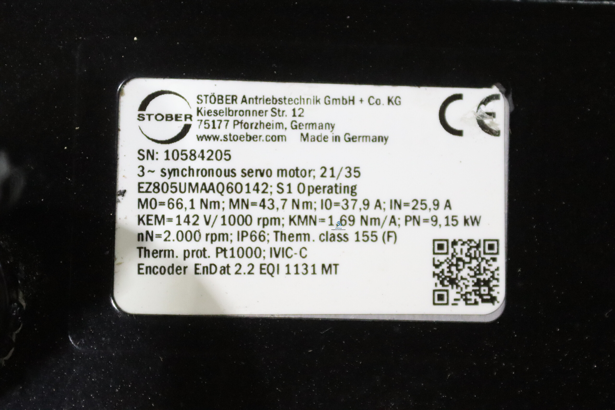 stober-EZ805UMAAQ60142-servomotor-with-gear-(new)-2