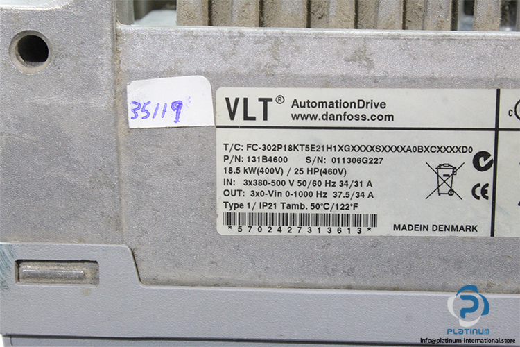 danfoss-131B4600-frequency-converter-(Used)-4