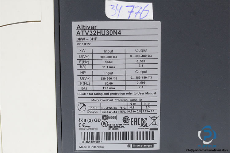 schneider-ATV32HU30N4-variable-speed-drive-(Used)-4