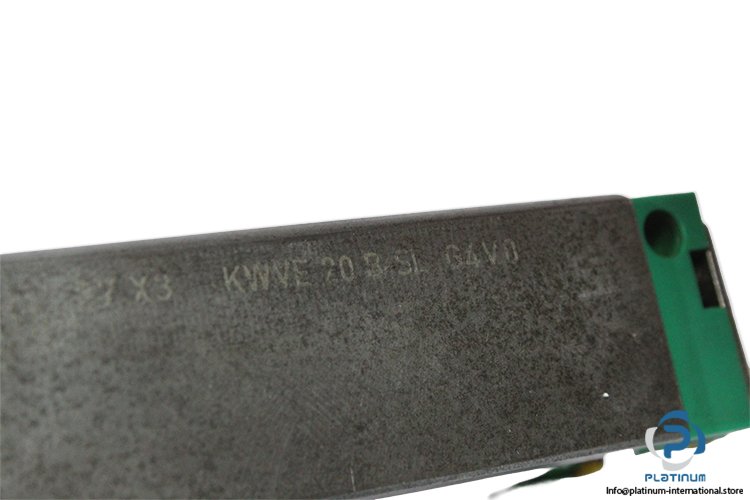 ina-KWVE20B-SL-G4-V0-linear-recirculating-ball-bearing-carriage-(used)-4