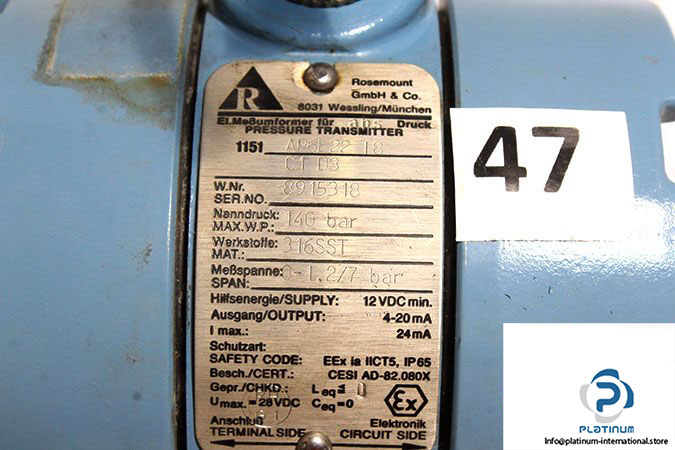 rosemount-1151ap6e22i8-c1-d3-pressure-transmitter-3