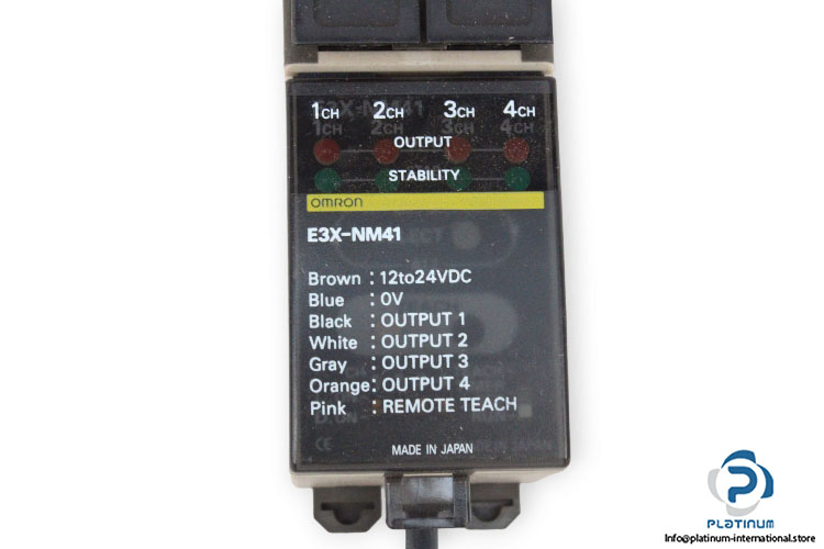 omron-E3X-NM41-2M-auto-tuning-fiber-optic-sensor-new-3