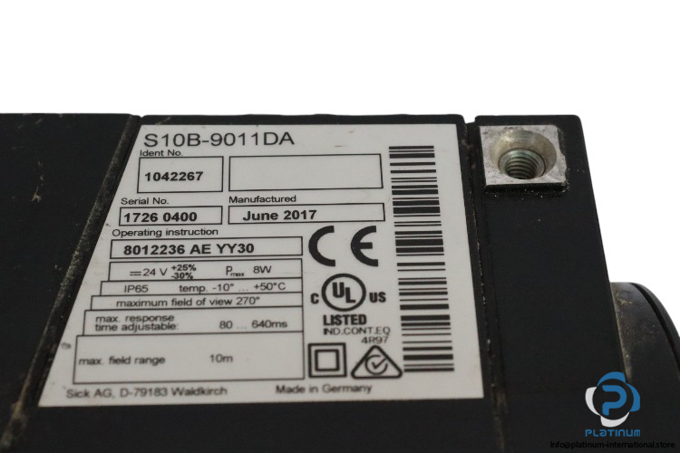 sick-S10B-9011DA-lidar-sensor-(used)-2