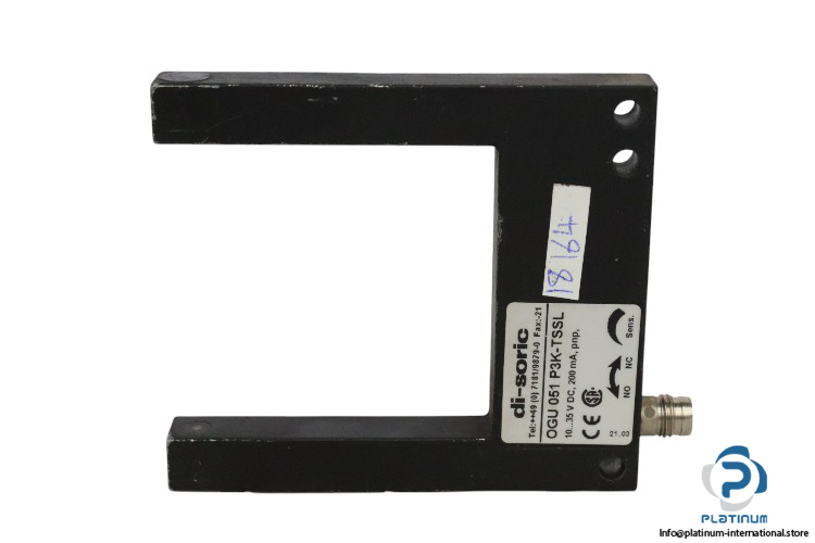 di-soric-OGU-051-P3K-TSSL-fork-light-barrier-(used)-1