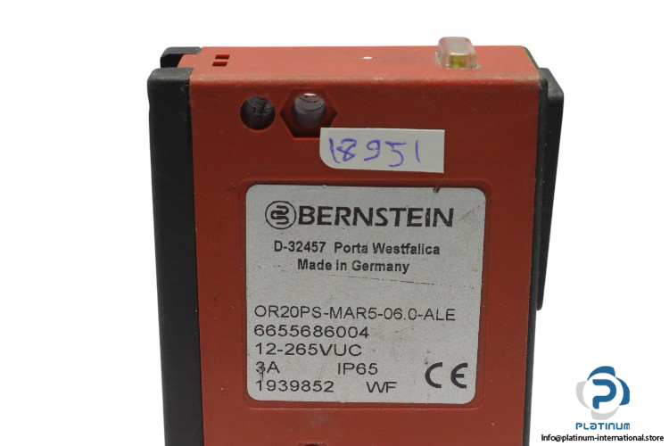 bernstein-OR20PS-MAR5-06.0-ALE-through-beam-photoelectric-sensor-receiver-(used)-2