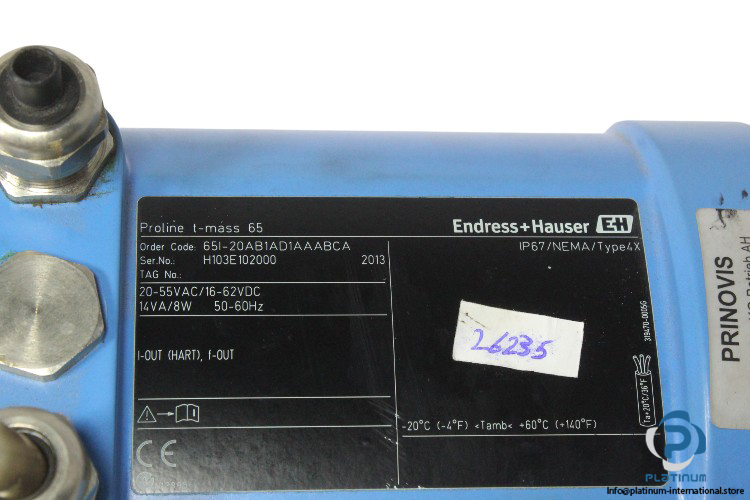 endress-hauser-65I-20AB1AD1AAABCA-thermal-mass-flowmeter-(used)-5