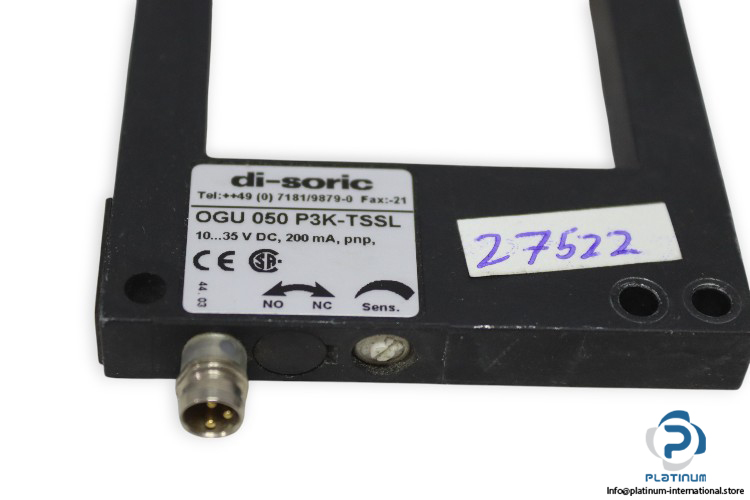 di-soric-OGU-050-P3K-TSSL-fork-light-barrier-(new)-1