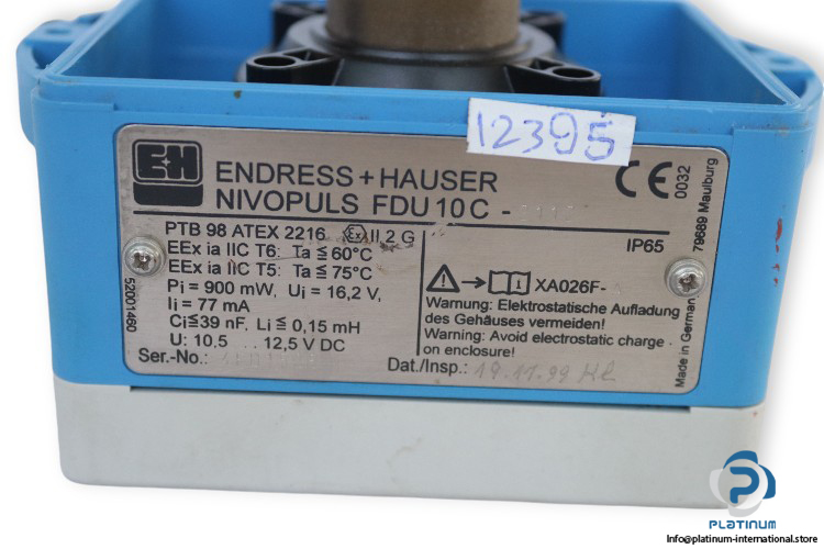 endress-hauser-NIVOPULS-FDU-10-C-ultrasonic-level-measurement-(new)-3