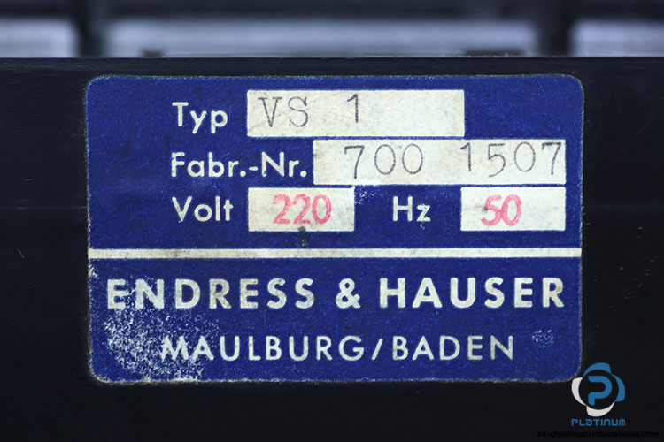 endress-hauser-NIVOPILOT-VS1-electronic-level-switch(used)-4