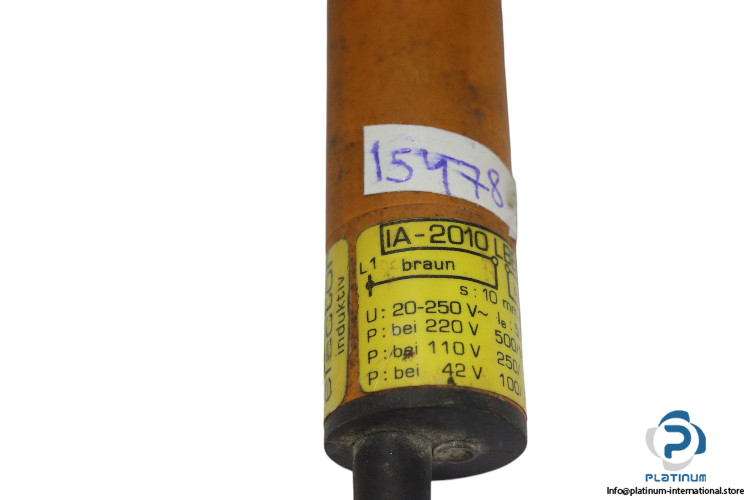 ifm-IA-2010-LBBOW-inductive-sensor(used)-1