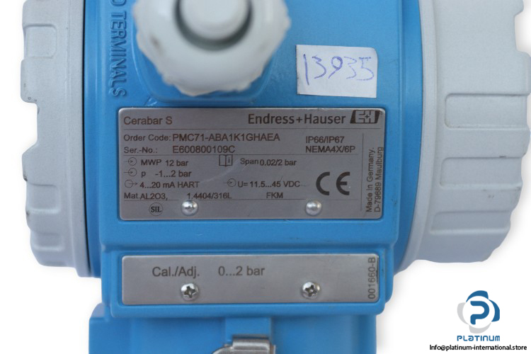 endress-hauser-CERABAR-S-PMC71-ABA1K1GHAEA-absolute-and-gauge-pressure-transmitter-(New)-2