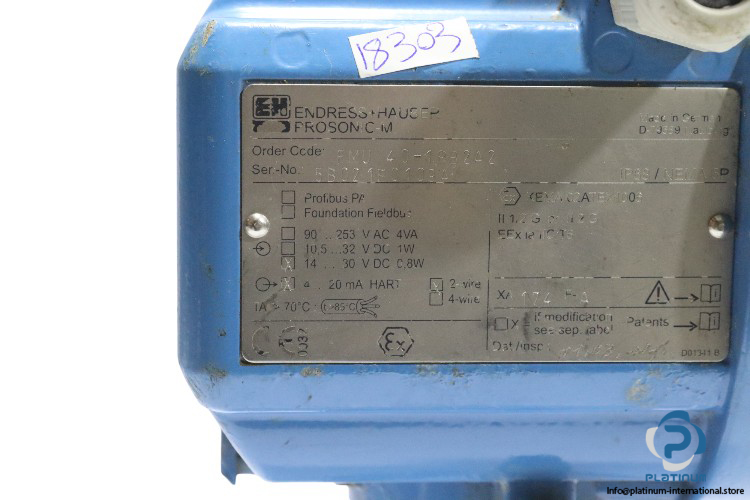 endress-hauser-FMU-40-1RB2A2-ultrasonic-level-transmitter-(used)-3