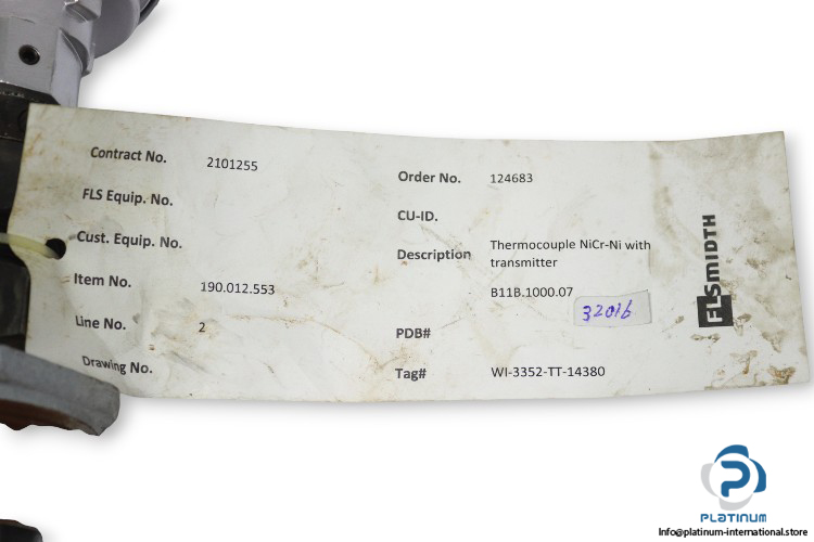 flsmidth-B11B.1000.07-thermocouple-nicr-ni-with-transmitter-(New)-2