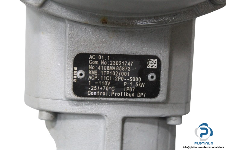 auma-SG-05.1-F07-part-turn-actuator(used)-5
