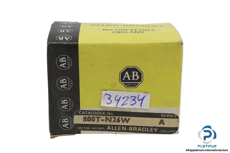 allen-bradley-800T-N26W-pilot-light-cap-(New)-1