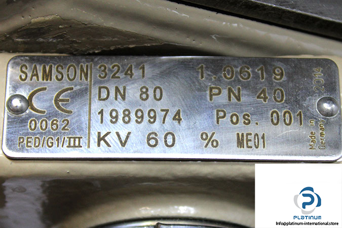 Samson-3241-Dn80-Pn40-Normally-closed-Control-Valve_Used_2