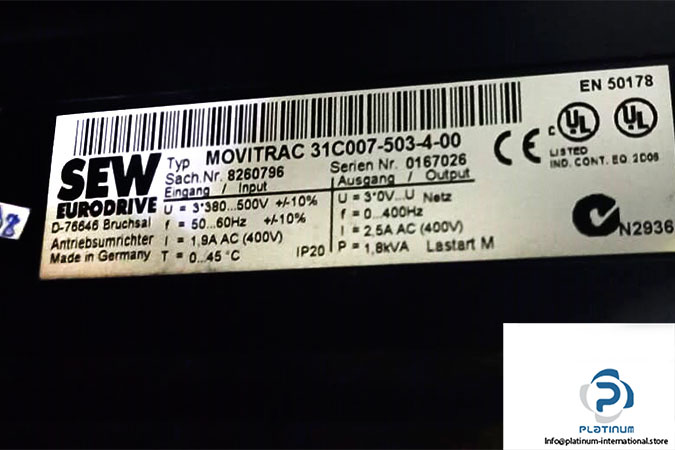 sew-MOVITARC-31-C007-503-4-00-frequency-inverter-used-3