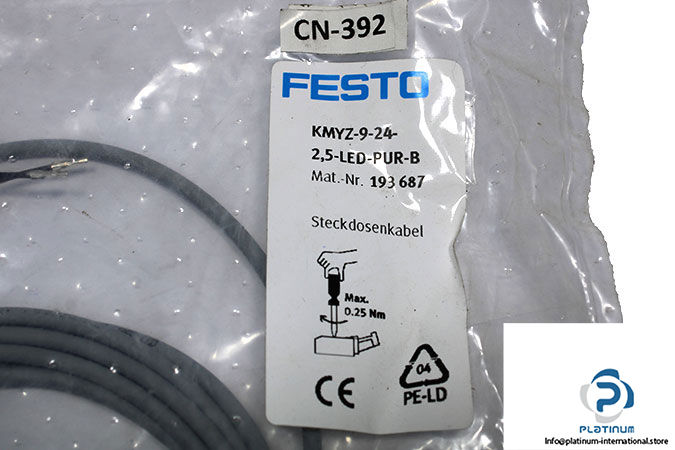 cn-392-festo-kmyz-9-24-2-5-led-pur-b-193687-connector-cable-1
